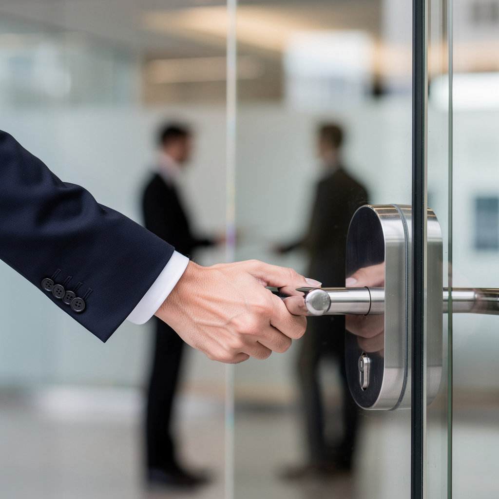 101 Hudson Street (Merrill Lynch Building) corporate lobby and professional tenant spaces in Jersey City's financial district